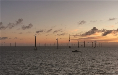我市首个海上风电项目在苍南投产